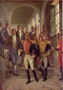 Simón Bolivar y otros próceres en el Congreso de Cúcuta.jpg
