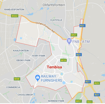 Mapa de Tembisa