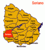 Soriano. Departamento de Uruguay