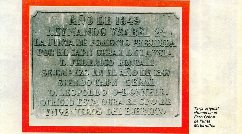 Archivo:Tarja del Faro Colón.jpg