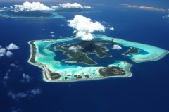 Ubicación de Bora Bora