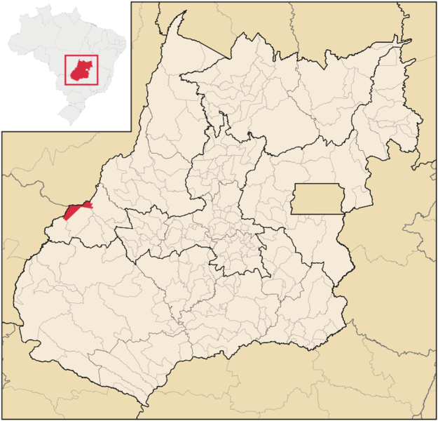 Archivo:Localización de Aragarças.png