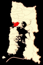 Mapa de la Comuna Maullín