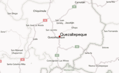 Ubicación del municipio Quezaltepeque