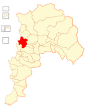 Mapa de la  Comuna  de Puchuncaví