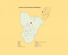 Mapa de la Comarca de Tarazona y el Moncayo
