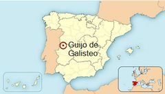 Ubicación de Guijo de Galisteo en España
