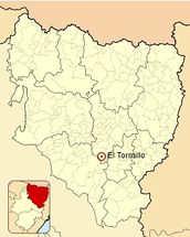 Ubicación de El Tormillo en la provincia de Huesca