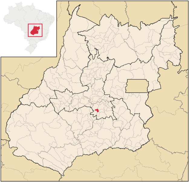 Archivo:Localización de Abadia de Goiás.png