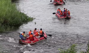 Rafting en el río Papagayo