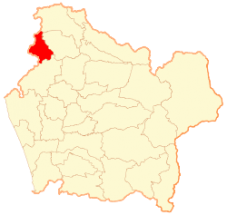 Mapa de la Comuna de Purén