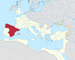 Localización de la provincia de Tarraconensis en el Imperio Romano.png