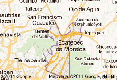 Ubicación de Ecatepec de Morelos