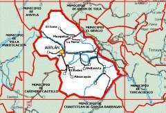 Mapa deAutlán de Navarro.