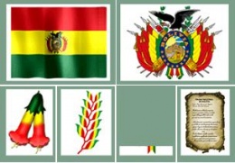 Simbolos patrios de bolivia.JPG
