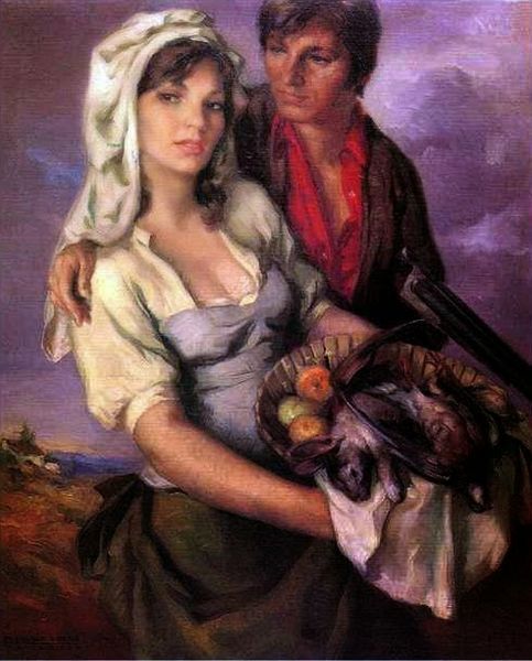 Archivo:Parejaconcazayfrutasfrancisco.jpeg