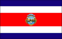 Bandera  Costa Rica