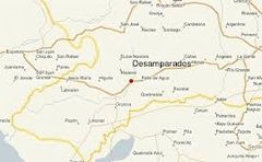 Ubicación en el mapa de Desamparados