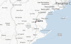 Mapa de Capira