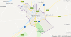 Mapa de Polokwane