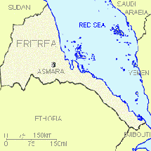 Localización de Asmara