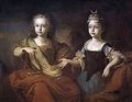 Petr II de Russia y su hermanar Natalia por L.Caravaque (1722, Tretyakov gallery).jpg