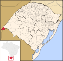 Localización de Barra do Quaraí.png