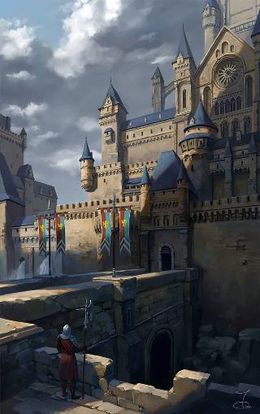 Castillo de Camelot segun Kieran Belshaw.jpg