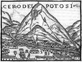 Potosí La primera imagen en Europa Pedro Cieza de León 1553.jpg