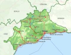 Mapa de Estepona