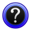 Icono Pregunta o Ayuda en Azul con fondo Negro