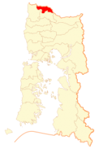 Mapa de la Comuna San Pablo