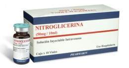 Resultado de imagen para nitroglicerina presentaciones