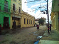 Calle Carmen Ribalta, entre Maceo y Martí.