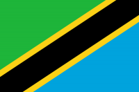 Bandera  de Tanzania