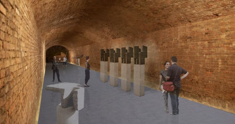 Archivo:Nuevo edificio, bovedas.jpg