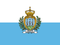 Bandera  de San Marino