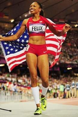 Allyson Felix. Atleta estadounidense especialista en pruebas de velocidad.jpg