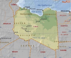 Ubicación de Trípoli