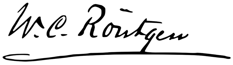 Archivo:Wilhelm Röntgen Firma.png