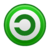 Icono Copyleft en Verde