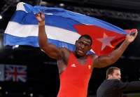 El cubano Mijaín López, bicampeón olímpico en la lucha grecorromana