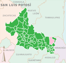 Mapa de la zona arqueológica.