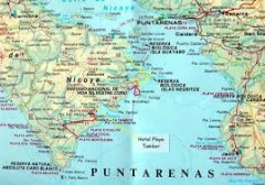 Mapa de Nicoya