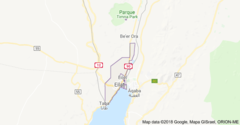 Mapa de Eilat