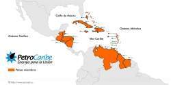 Países miembros de Petrocaribe
