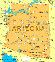 Ubicación de Arizona