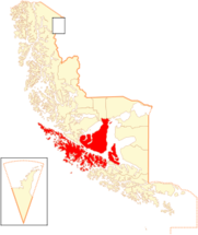 Mapa de la Comuna Punta Arenas