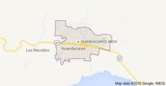 Mapa de Huandacareo