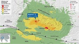 Terremoto nepal zonas afectadas.JPG